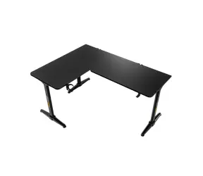 Anda Seat Wind Seeker schwarz / Gaming-Tisch / 120 x 160 cm / Höhe 75-120 cm / Tragkraft 150 kg