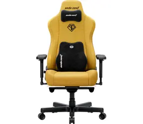Anda Seat Kaiser 3E XL leuchtend gelb / Gaming-Stuhl / Stoffbezug