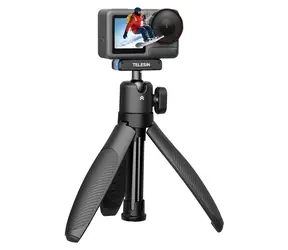 Telesin S1-MNP-13-TDJ / Selfie-Stick mit Stativ / Für DJI OSMO Action 5/4/3 / 17-44 cm