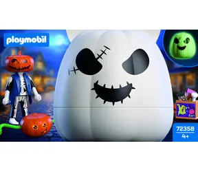 Playmobil Halloween 72358 Kürbis: Kürbiskopf / Bausatz