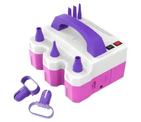 ETENWOLF Elektrische Ballonpumpe P400 / 600 W / 2600 mAh / 6 Düsen / 3 Druckmodi