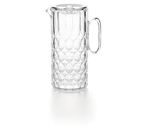 Guzzini VANITY klar / Kanne mit Deckel / 1750 ml / aus biobasiertem Acrylglas
