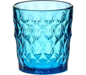 GUZZINI Waschtischglas blau / 2 Stück