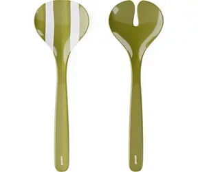 Guzzini RIVIERA Avocadogrün / Salatbesteck