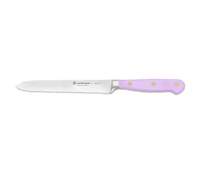 Wüsthof CLASSIC COLOUR Wurstmesser in Lila / 14 cm / Wellenklinge
