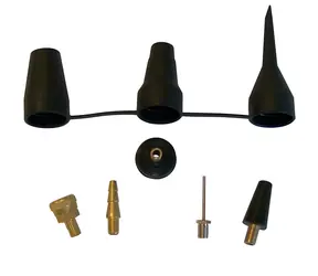 Güde 84098 / Reifenadapter-Set / 8-teilig / Michelin -Ventil