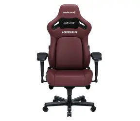 Anda Seat Kaiser 4 XL bordeauxrot / Gaming-Stuhl / PVC-Leder / Stahlrahmen