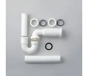 Laufen Siphon DN40 / Siphon / Anschluss DN40 / für Waschtisch und Stand-Bidet