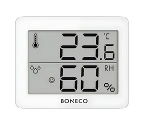 Boneco X200 / Digitales Thermometer mit Hygrometer / °C/°F-Umschaltung / Tischthermometer