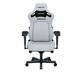 Anda Seat Kaiser 4 XL weiß / Gaming-Stuhl / PVC-Leder / Stahlrahmen