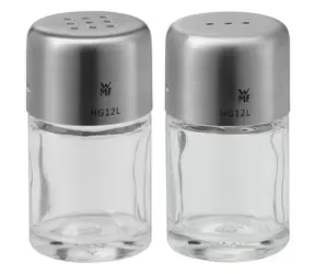 WMF Bel Gusto / Salz- und Pfefferstreuer-Set / Edelstahl / Glas / 2-teilig