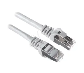 Alantec KKS6ASZA1.0 grau / Patchkabel / S/FTP / Kategorie 6A / 1 m / LSOH