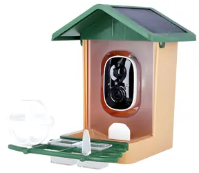 Rollei Smart Vogelfutterhaus / Vogelfutterhaus / 3K-Kamera / WLAN / IP65 / Solarpanel
