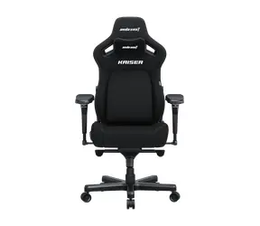 Anda Seat Kaiser 4 XL schwarz / Gaming-Stuhl / Leinenbezug / Größe XL