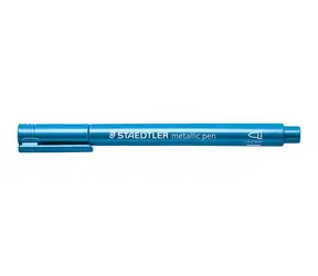 Staedtler Metallicblau / Marker / konische Spitze / 1-2 mm