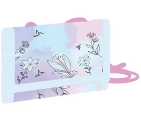 OXYBAG Kinder-Textilgeldbörse Kolibri / Geldbörse / Klettverschluss / 14 x 10,5 x 2 cm