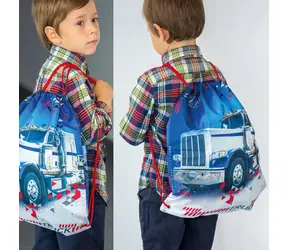 Argus Slipper Bag Zipper / Kordelzugbeutel für Rucksackreisen / Polyester / 37 x 44 x 10 cm