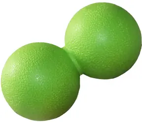 Merco Dual Massageball grün / Massagehilfe / TPE / 12 x 6 cm