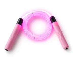 MERCO Springseil, leuchtend, 280 cm, pink / Leuchtend / Batteriebetrieben / Kunststoff