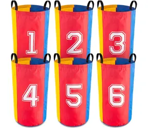 Merco Hüpfbeutel mit Zahlen / 6er-Set / 50 x 70 cm / bunt