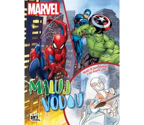 JIRI MODELS MARVEL Aquarellbücher / Aquarellbücher / 23 Bilder / A4-Format