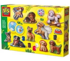 SES Creative Gipsabgüsse und -malerei Hunde / ab 5 Jahren