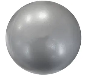 Overball 20 cm silber / Turnball / Belastbarkeit 100 kg / Kunststoff