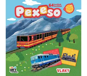JIRI MODELS Pexeso im Notizbuch Züge / 64 Karten / Schachtel zum Ausschneiden / 4 Blätter zum Ausmalen