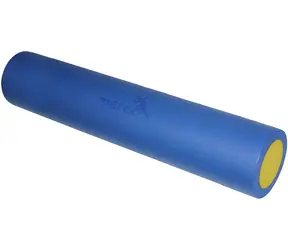 Merco Massagerolle 90x15cm blau-gelb / Massagerolle / EPP-Schaum