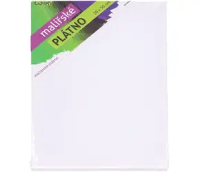 WIKY Leinwand weiß 20 x 30 cm / Leinwand / 280 g/m / auf Keilrahmen gespannt