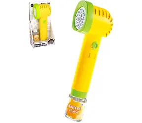 WIKY Seifenblasenhammer / 90 ml Nachfüllpackung / für 4X AA-Batterien / ab 3 Jahren