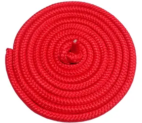 KUBIsport Turnseil Springseil Rot / Springseil / Länge 3 m
