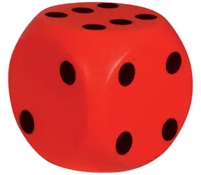 ANDRONI Softwürfel rot (009715) / 16 cm / ab 3 Jahren