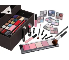 ZMILE COSMETICS Kosmetikkoffer Velvety Limited Edition Grau Dekorativer Koffer 80,2 g