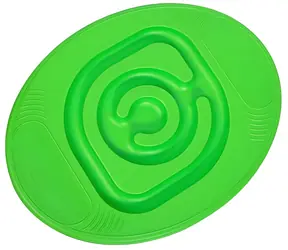 MERCO Balanceboard mit Kugellabyrinth, grün / oval / Tragkraft 50 kg / Kunststoff