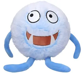 WIKY Aufblasbares Plüschmonster / 30 cm / ab 3 Jahren