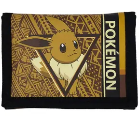 Pokémon Evoli-Geldbörse / Geldbörse / Faltbar / Polyester / 29 x 13,5 cm