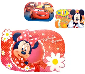 Kinder-Platzset Disney Mix 45 x 30 cm / Platzset / Kunststoff / Waschbar / 5 Motive