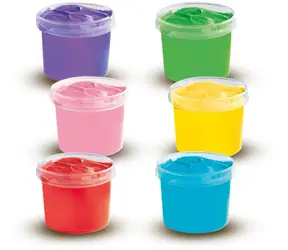 SES Creative Fingerfarben / 6 x 110 ml / 6 Farben / ab 2 Jahren