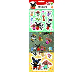 JIRI MODELS Bing Sticker / 3er-Set / klassisch, Folie, Glitzer / ab 2 Jahren