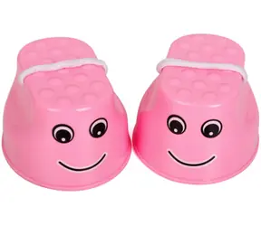 MERCO Stelzen Smile pink / Balance-Stelzen / Rutschfest / ab 3 Jahren