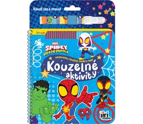 JIRI MODELS Malen mit Wasser - Spidey immer wieder / 10 Seiten / Inkl. Wasserstift / ab 3 Jahren