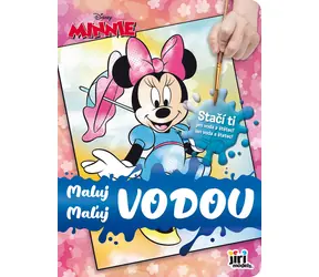JIRI MODELS Disney Minnie Maus Wasserfarben-Malbücher / Wasserfarben-Malbücher / 8 Bilder / 19,5 × 26,5 cm
