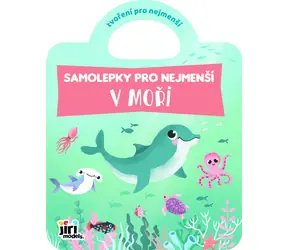 JIRI MODELS Stickerbuch „Im Meer“ / 12 farbige Seiten / über 45 Sticker