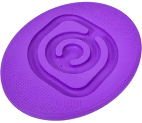 MERCO Balance Board Oval Lila / Kugellabyrinth / Belastbarkeit 50 kg / Vorschulkinder