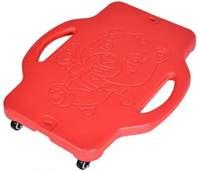 MERCO Surf Scooter Board rot / 50 x 11 x 58 cm / Kunststoff / ab 3 Jahren