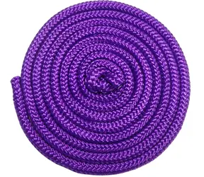 KUBIsport Turnseil, 3 m, lila / Fitnessgerät / Länge 3 m