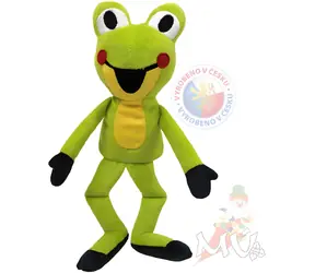 MORAVSKÁ ÚSTŘEDNA Plüschpuppe Frosch / 23 cm / ab 3 Jahren