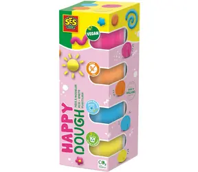 SES Creative Modelliermasse Feel Good 4X 90 g / Modelliermasse / glutenfrei / ab 1 Jahr