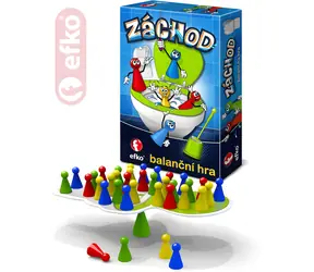 EFKO Balance Game Toilette / Brettspiel / 1-4 Spieler / ab 3 Jahren